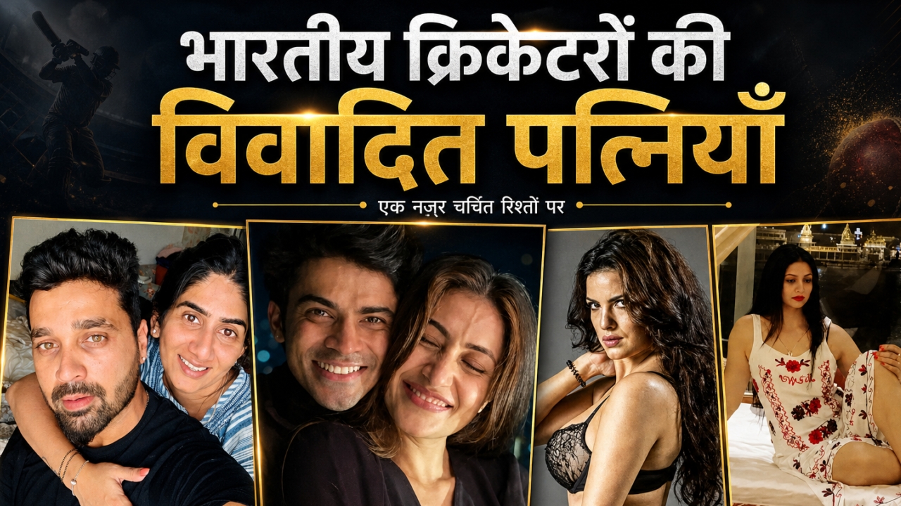 भारतीय क्रिकेटरों की विवादित पत्नियाँ.........